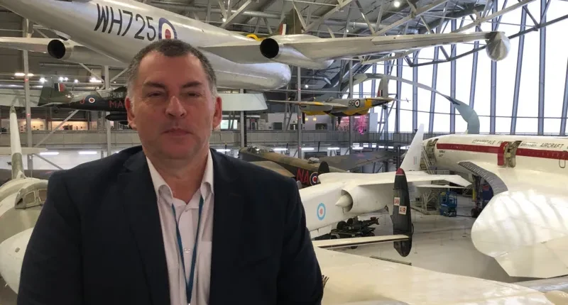Ian Crawford oversees the archiving of Imperial War Museum media
