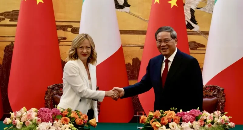 Giorgia Meloni's trip comes after she pulled Italy out of China's flagship Belt and Road Initiative investment scheme