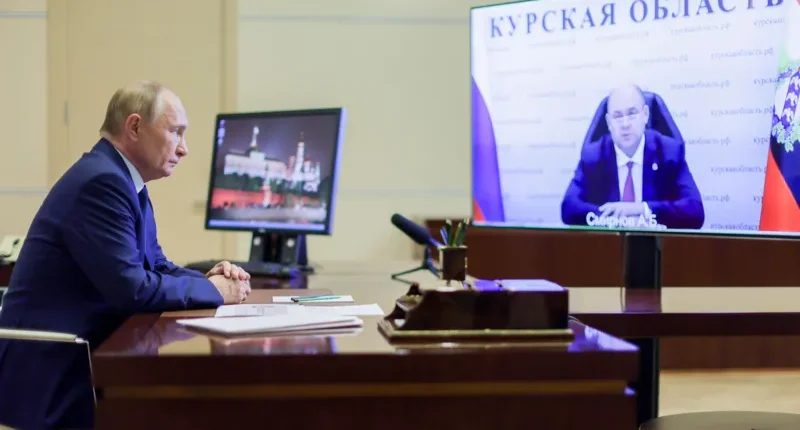 President Putin has vowed to "force the enemy from Russian territory”