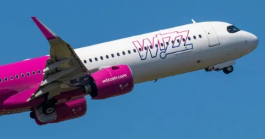 Wizz Air was named the worst airline for UK flight delays for the third year in a row in June