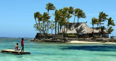 The Pacific islands are in grave danger from rising sea levels