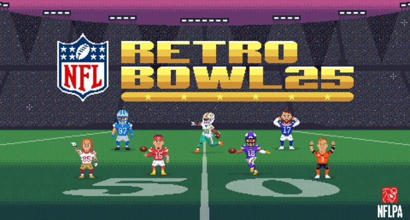 NFL Retro Bowl ’25 is a new collaboration between the NFL and the hit App Store game.