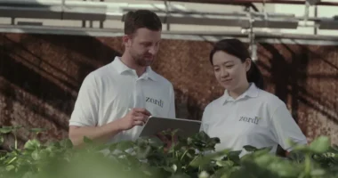 Zordi founders Casey Call and Dr. Gilwoo Lee