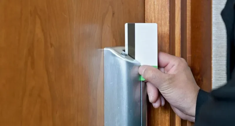 Once everywhere the magnetic keycard is being phased out