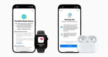 Apple introduces groundbreaking new features across sleep and hearing health.