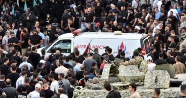 At least one of the explosions took place during a funeral for those killed in Tuesday's pager explosions