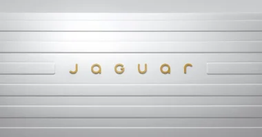 The new bespoke logo, written as JaGUar, has "seamlessly blended upper and lower case characters in visual harmony", the company said