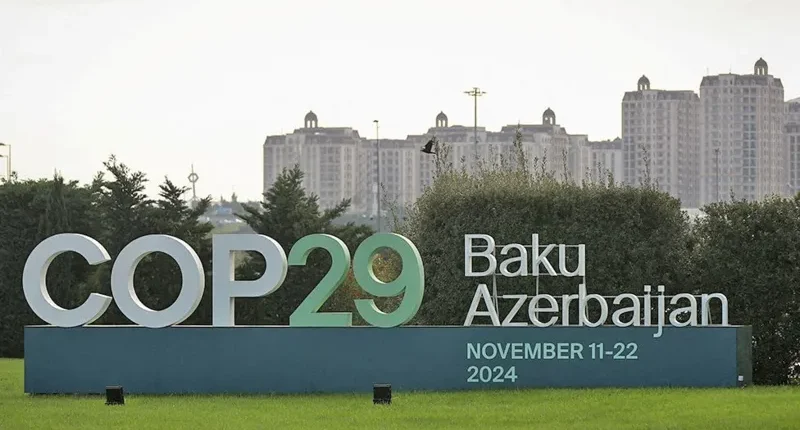 Baku is hosting this year's COP29 United Nations Climate Change Conference