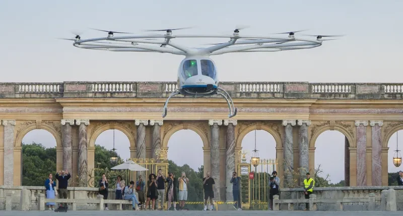 The VoloCity made demonstration flights in Paris over the summer