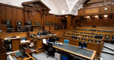 Court No 1 of the Old Bailey
