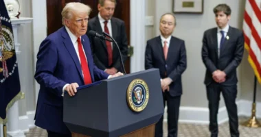 OpenAI, Oracle and Softbank form joint venture to build artificial intelligence infrastructure