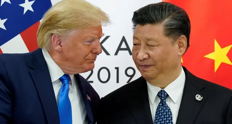 Donald Trump and Xi Jinping met in 2019