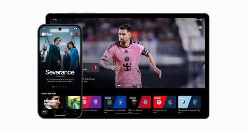 Android users can now download the Apple TV app from Google Play, offering access to Apple TV+ and MLS Season Pass.