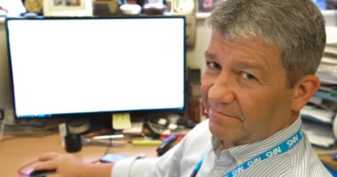 Peterborough City Hospital's Dr David Bailey says there is a "desperate shortage" of pathologists and AI will help to cut patient waiting times
