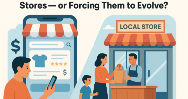 Are Online Platforms Killing Local Stores