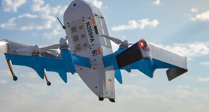 Amazon deliveries go airborne as tests begin