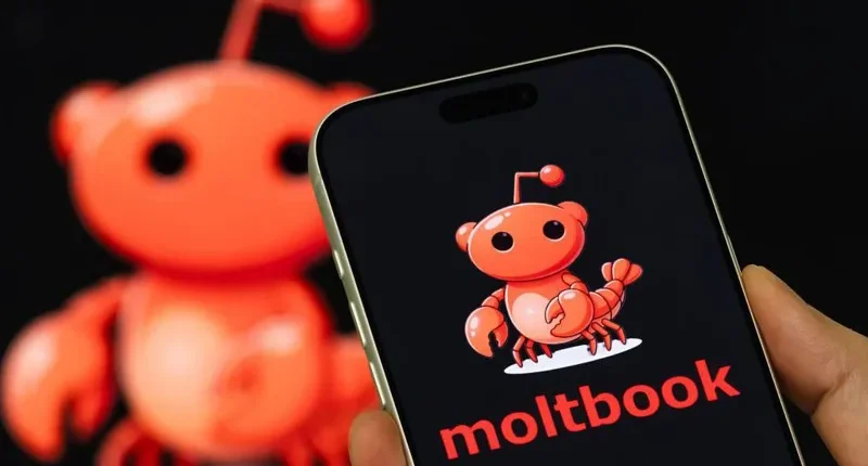 What is the 'social media network for AI' Moltbook?