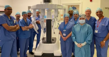Hospital to be UK's largest robotic surgery centre