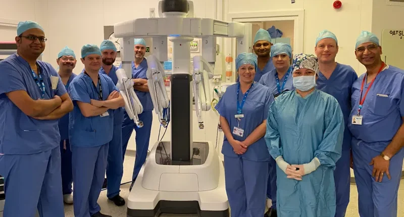 Hospital to be UK's largest robotic surgery centre